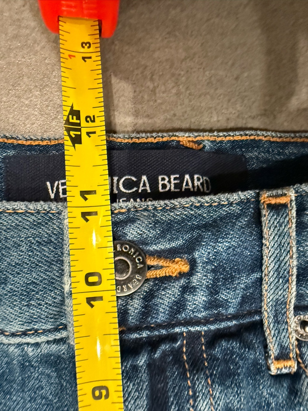 Veronica Beard NEW with tag! Kasey High Waist Wide Leg Jeans size 26 retail $398 - Picture 7 of 9